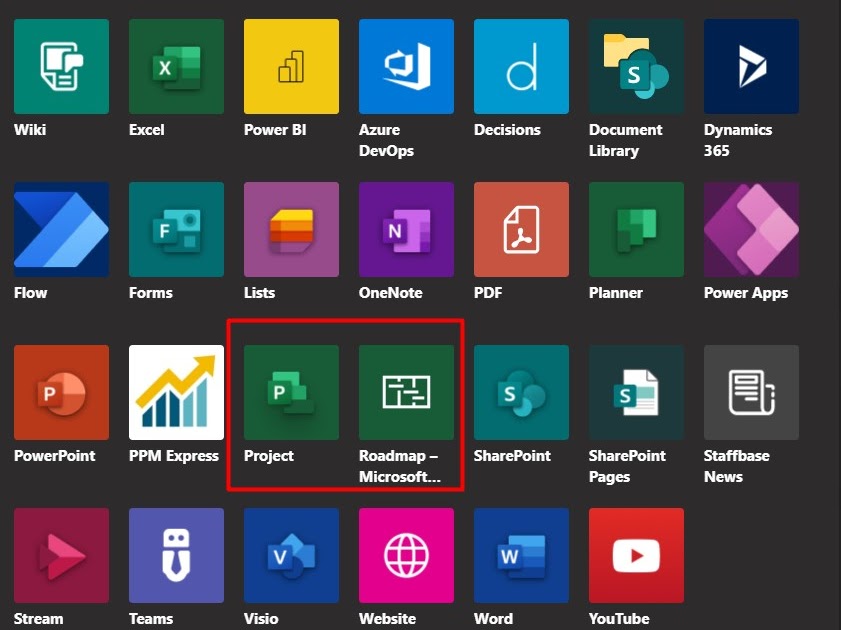 Apps project. Приложение project для microsoft teams.