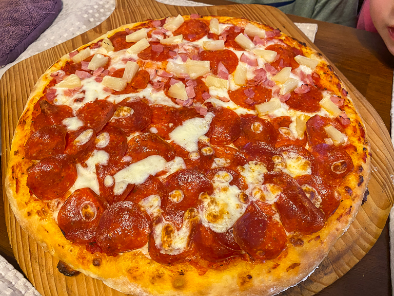 Tales of the Flowers Pizza at Home Disney Treats Goofy's Kitchen