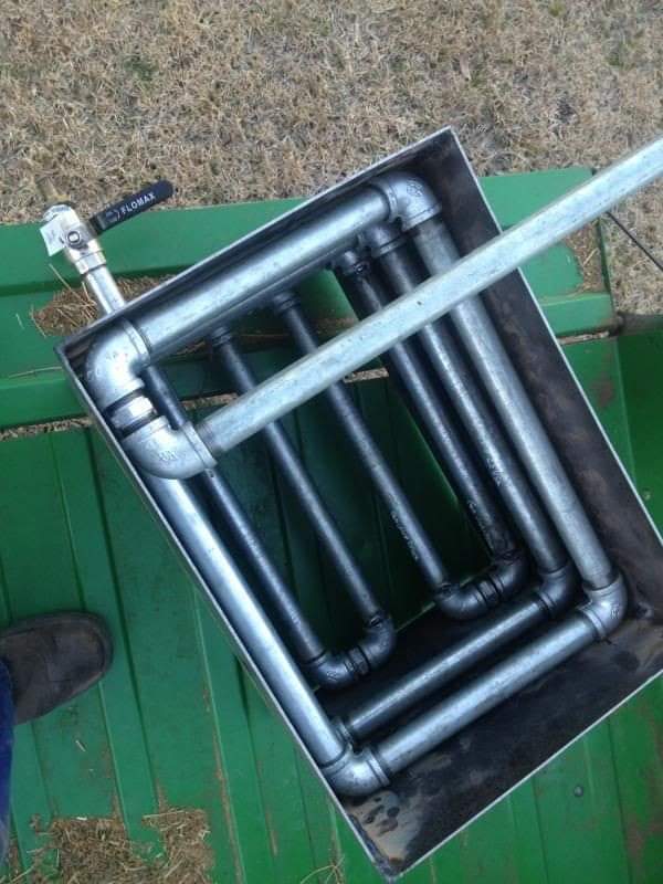 Wood Burning Pool Heater