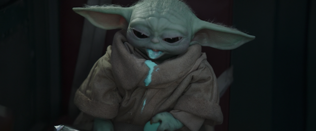 Baby Yoda Spits Up The Mandalorian Chapter 12 Disney Plus
