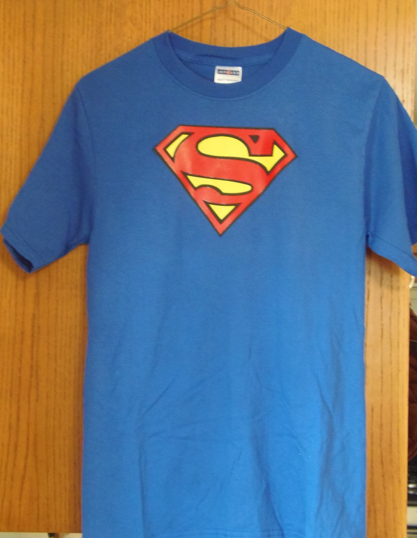 Craft with Bee: Silhouette Sunday - Superman T-Shirt