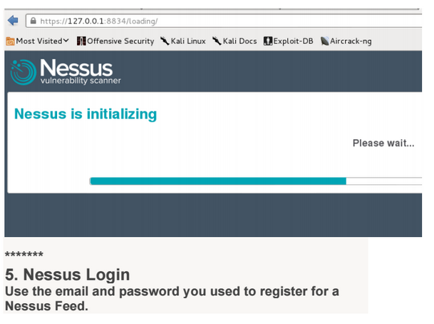 run nessus on kali run nessus on kali