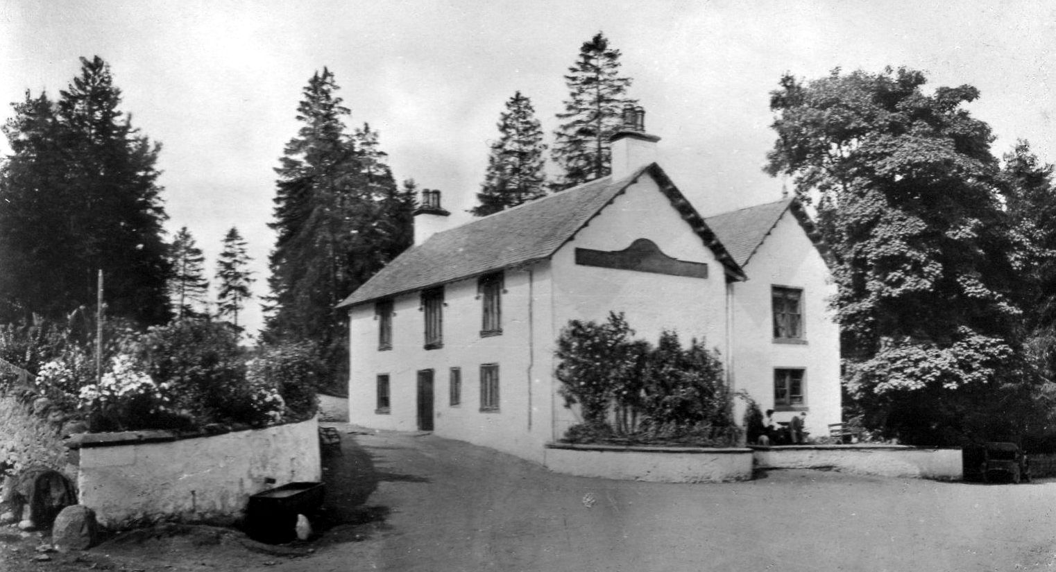 Tour Scotland Old Photographs Hotel Bridge Of Cally Perthshire Scotland
