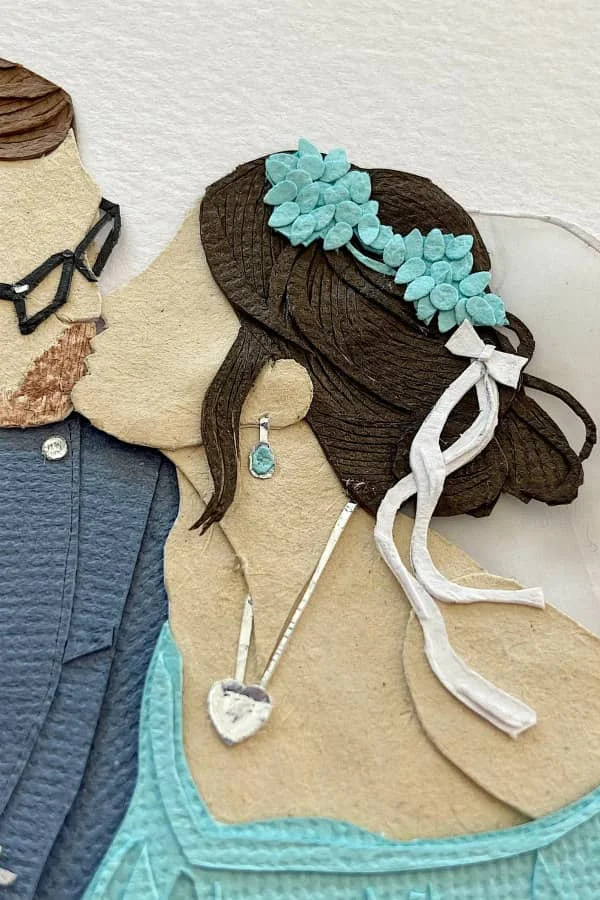 Marvelous Personalized Paper Art Portraits