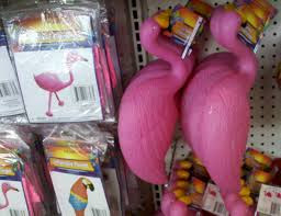 plastic pink flamingo dollar store