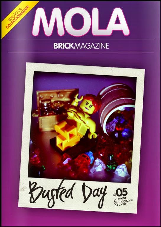 capa revista sobre LEGO Mola Brick Magazine