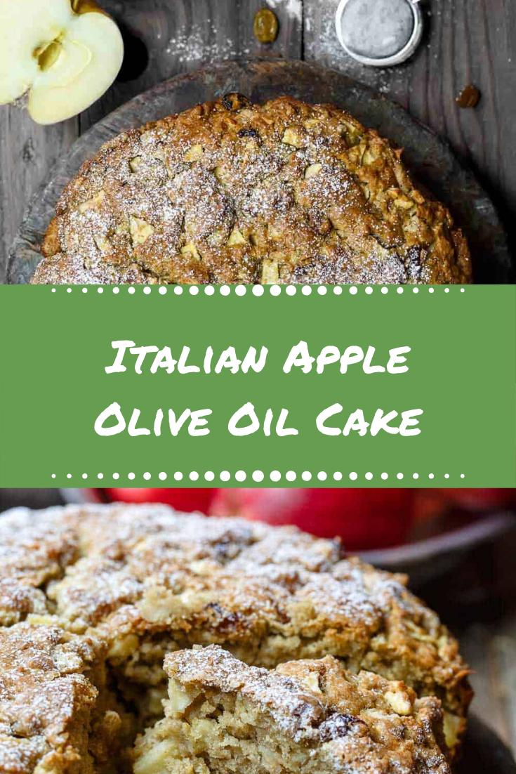 Italian Apple Olive Oil Cake Recipe
