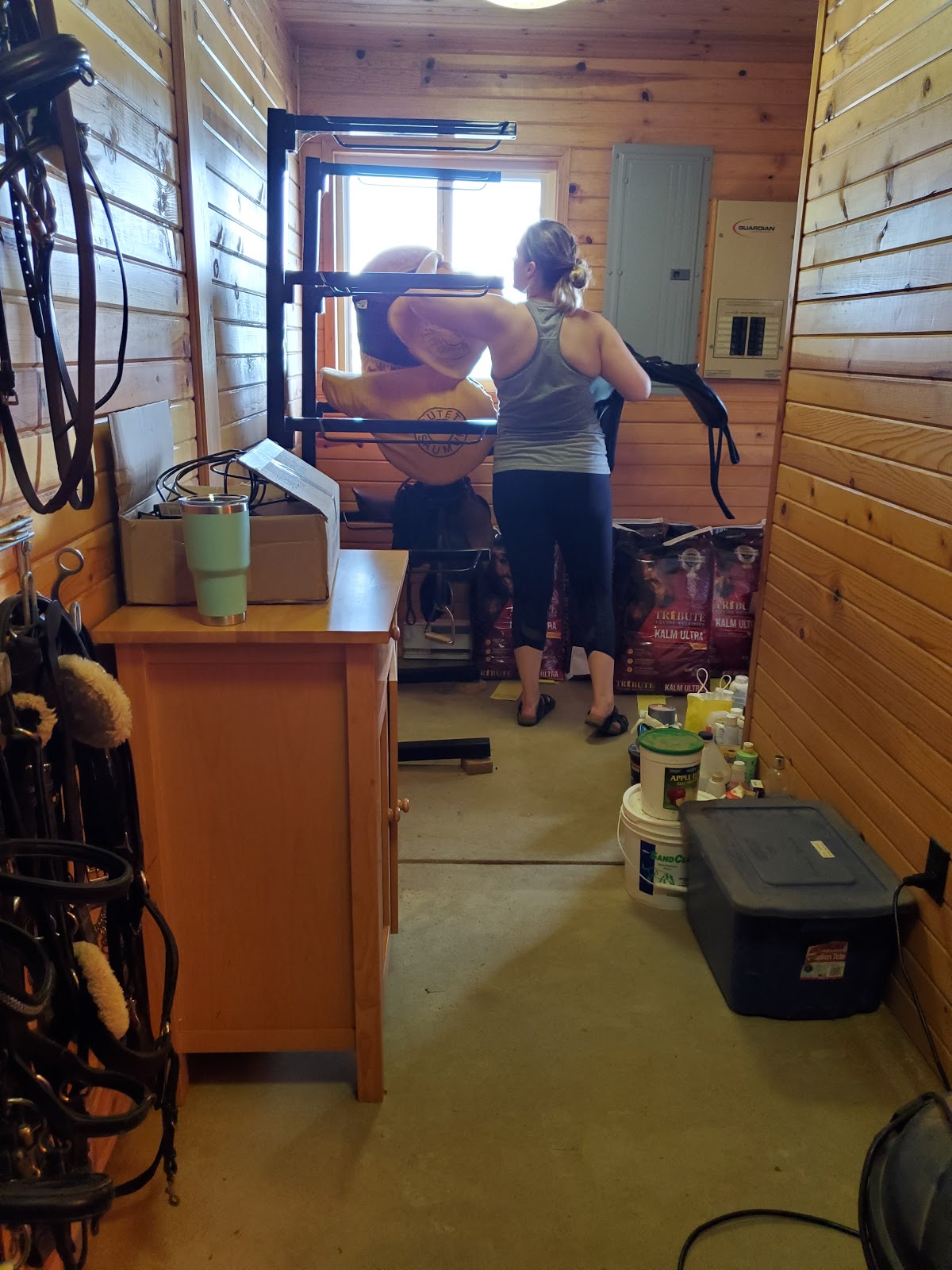 Cob Jockey Tack Room Part 1