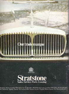 Stratstone advert from Autocar 20 October 1978