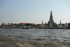 Bangkok river Wat Arun