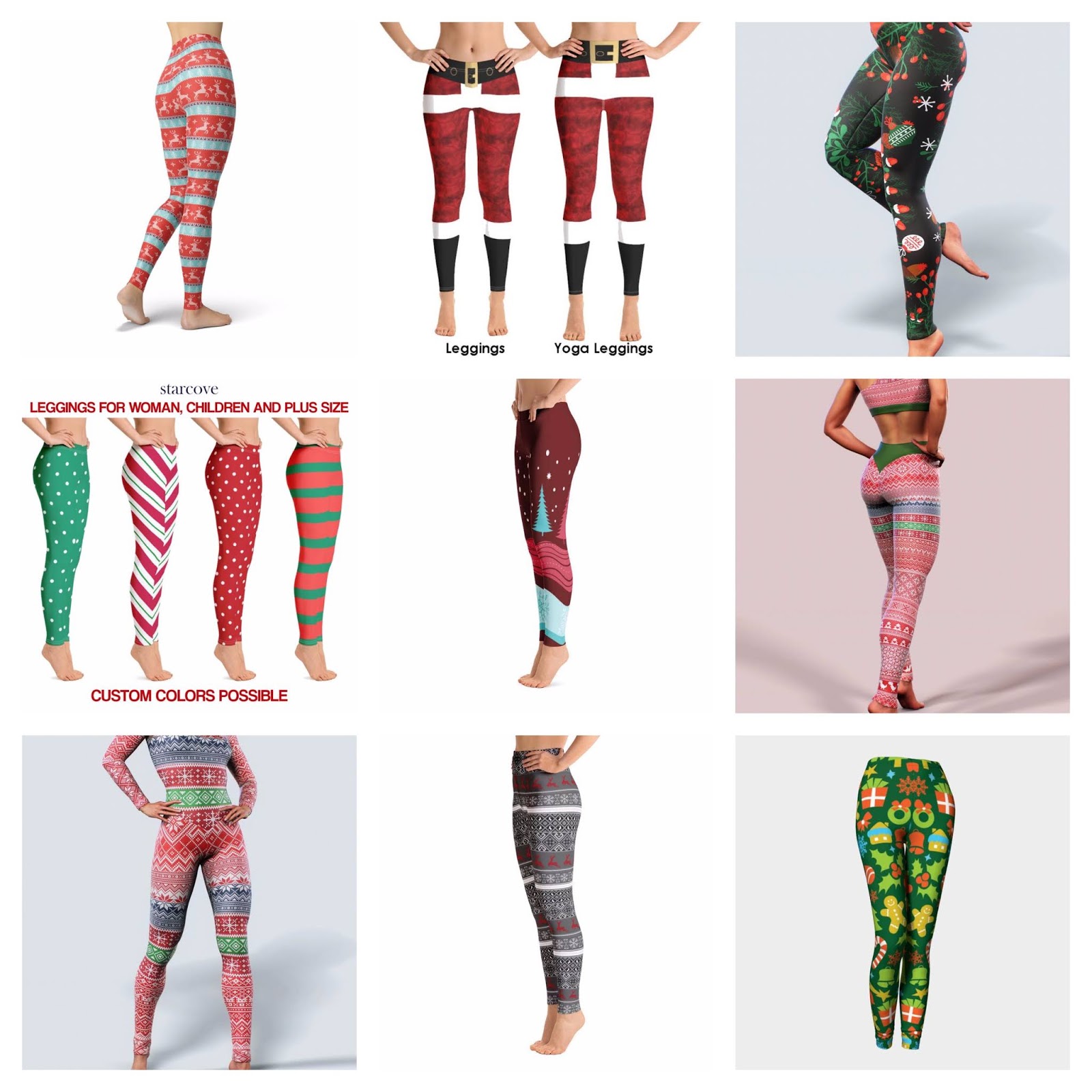 Women's Christmas Leggings