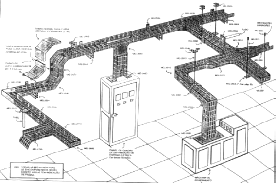 Canaleta de cableado de pared - Todos los fabricantes de la arquitectura y  del design