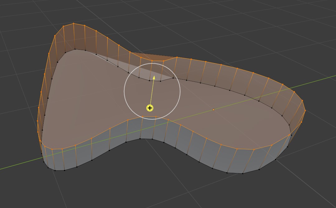 「Blender」ベジェ曲線からモデリングしてみる