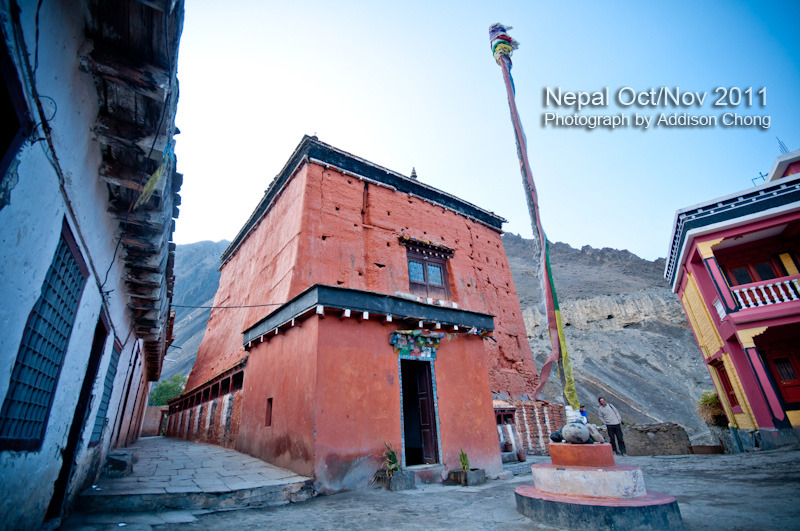 Kag Chode Thupten Samphel Ling Monastery in Kagbeni