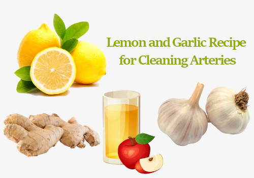 Lemon and Garlic for Cleaning Arteries