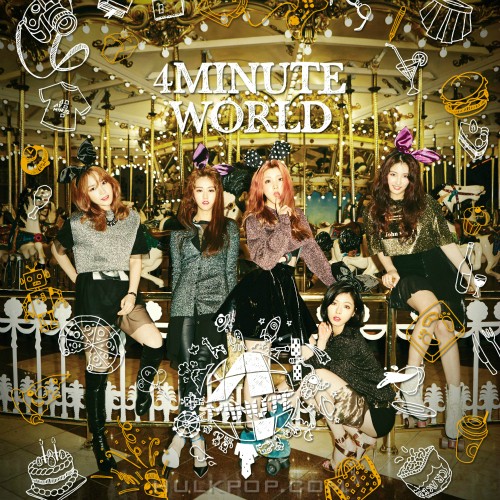 4MINUTE – 4MINUTE WORLD  – The 5th Mini Album