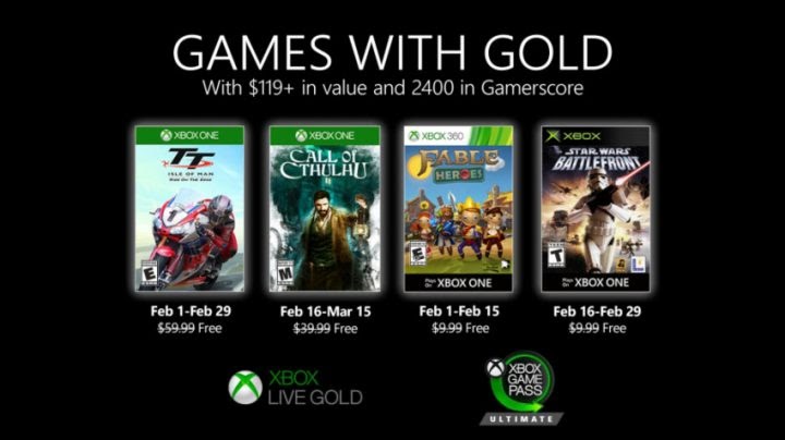 ألعاب Xbox Live With Gold المجانية لشهر أكتوبر 2020