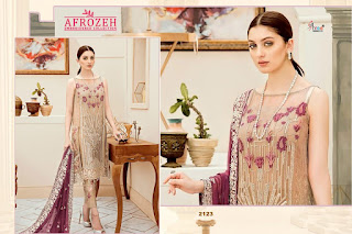 shree-fab-afrozeh-georgette-pakistani-suits-wholesaler