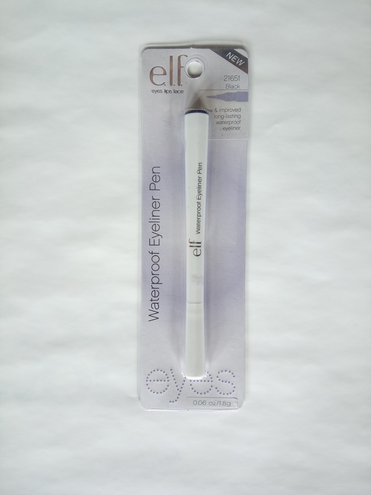 Review Elf Waterproof Eyeliner Pen Makeup Nubie