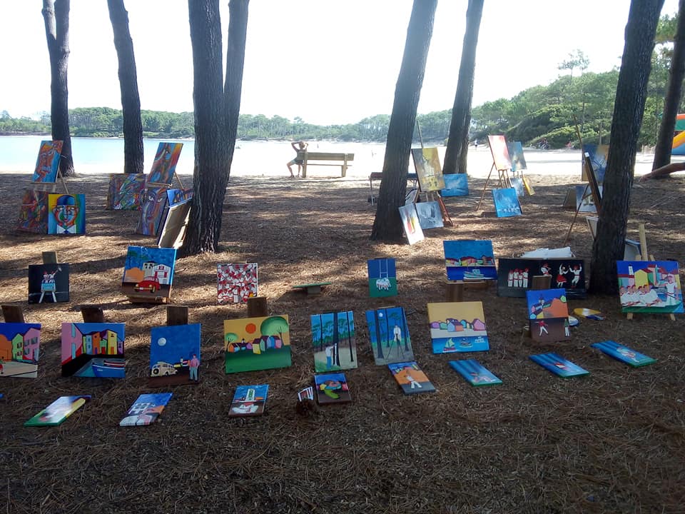 KURT CREATIONS EXPOSITION DE SOUSTONS LAC MARIN DU KURT CREATIONS EXPOSITION DE SOUSTONS LAC MARIN DU