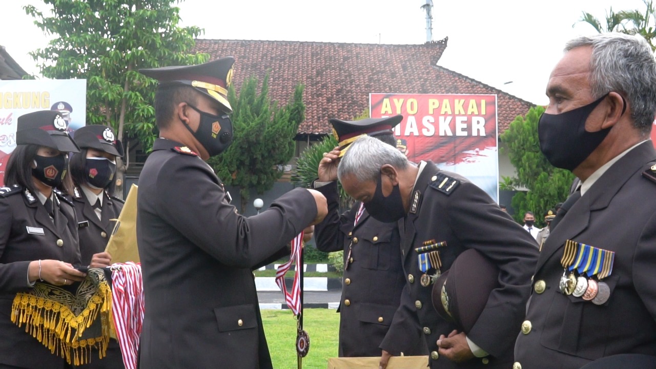 89 Personel Polres Bangli Naik Pangkat Setingkat Lebih Tinggi