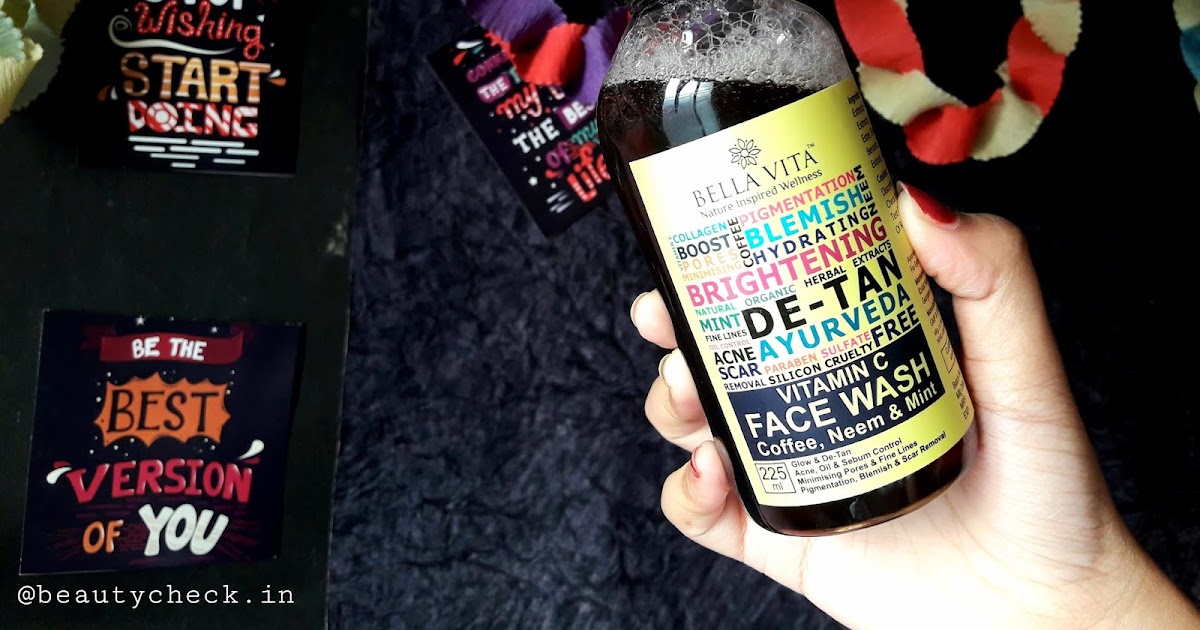 bella vita face wash