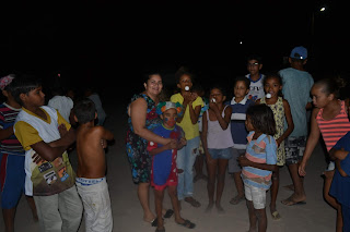 Professora  Marli Nazário  realizou  festa  das crianças na comunidade José Reinaldo Wanderley.