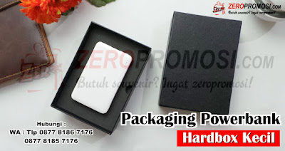 Hard Box Packaging Kecil Powerbank Custom, Packaging Hardbox Powerbank Kecil, Hardbox Kemasan Powerbank Promosi, Souvenir Kotak Packaging untuk Powerbank