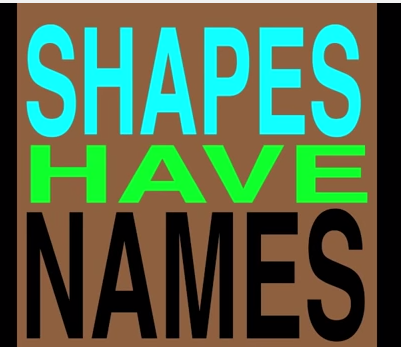 Shapes names