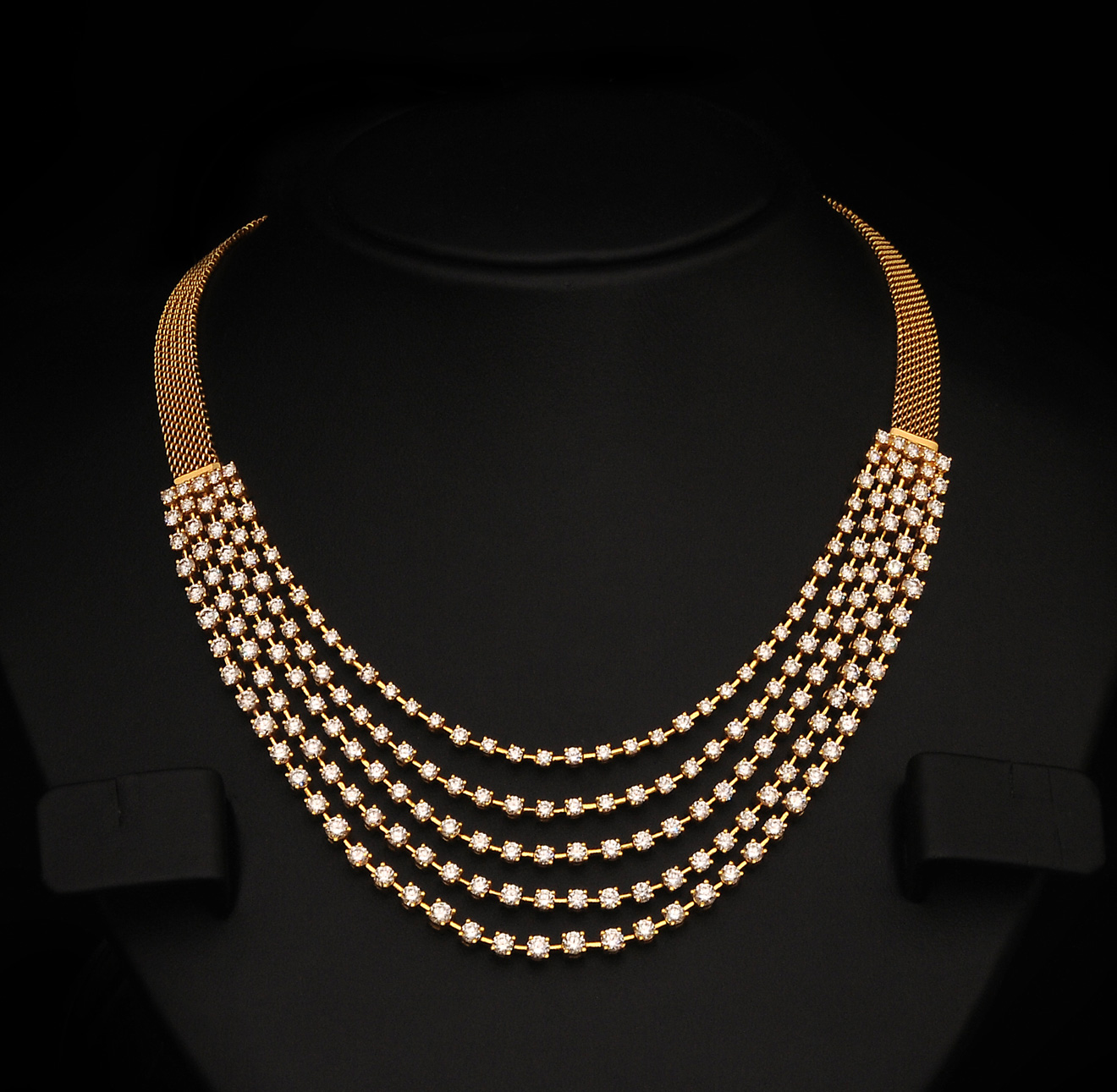  jewellery designs: Indian Diamond Bridal Necklace Sets from vummidi