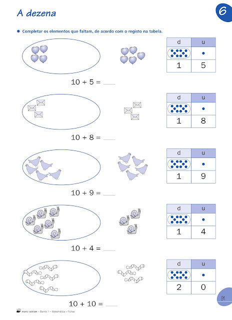 Atividades de Matematica 1 Ano