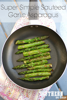 Healthy Sauteed Garlic Asparagus Recipe Side Dish