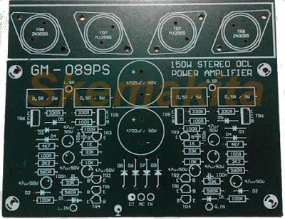  Skema  Power  Amplifier OCL 150 Watt  Skemakita