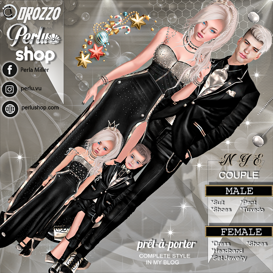 NYE 2.0 COUPLE BUNDLE - PERLU | DROZZO SHOP