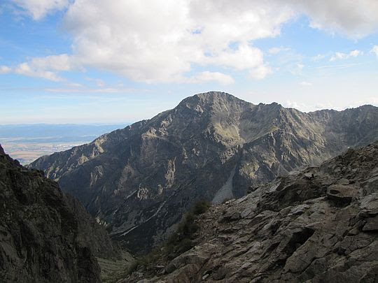 Sławkowski Szczyt (słow. Slavkovský štít, węg. Nagyszalóki-csúcs, niem. Schlagendorfer Spitze; 2452 m n.p.m.). Sławkowski Szczyt (słow. Slavkovský štít, węg. Nagyszalóki-csúcs, niem. Schlagendorfer Spitze; 2452 m n.p.m.).
