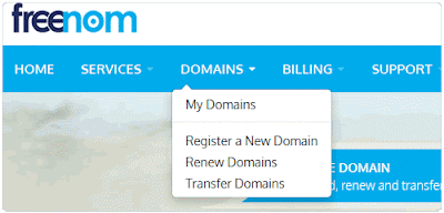 domain gratis freenom