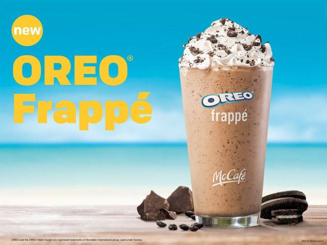what is mcdonalds coffee frappe made of