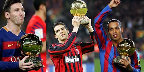 THE BALLON D'OR WINNERS OF LAST 15 YEARS