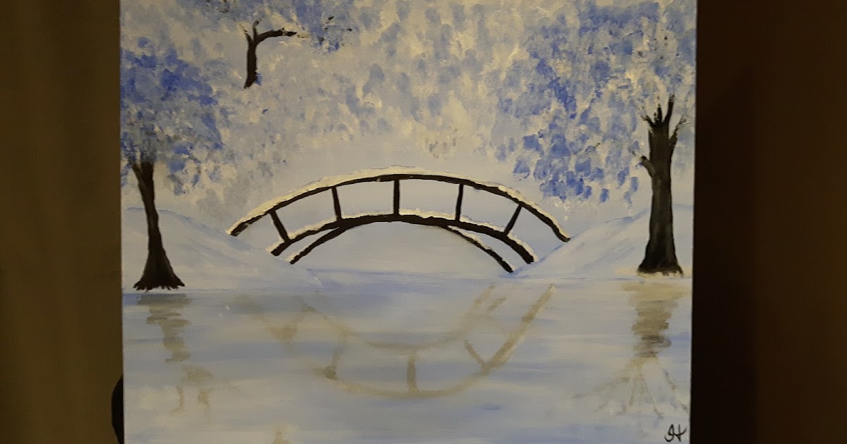 Final Day Paint Nite Revisited Snow Trees