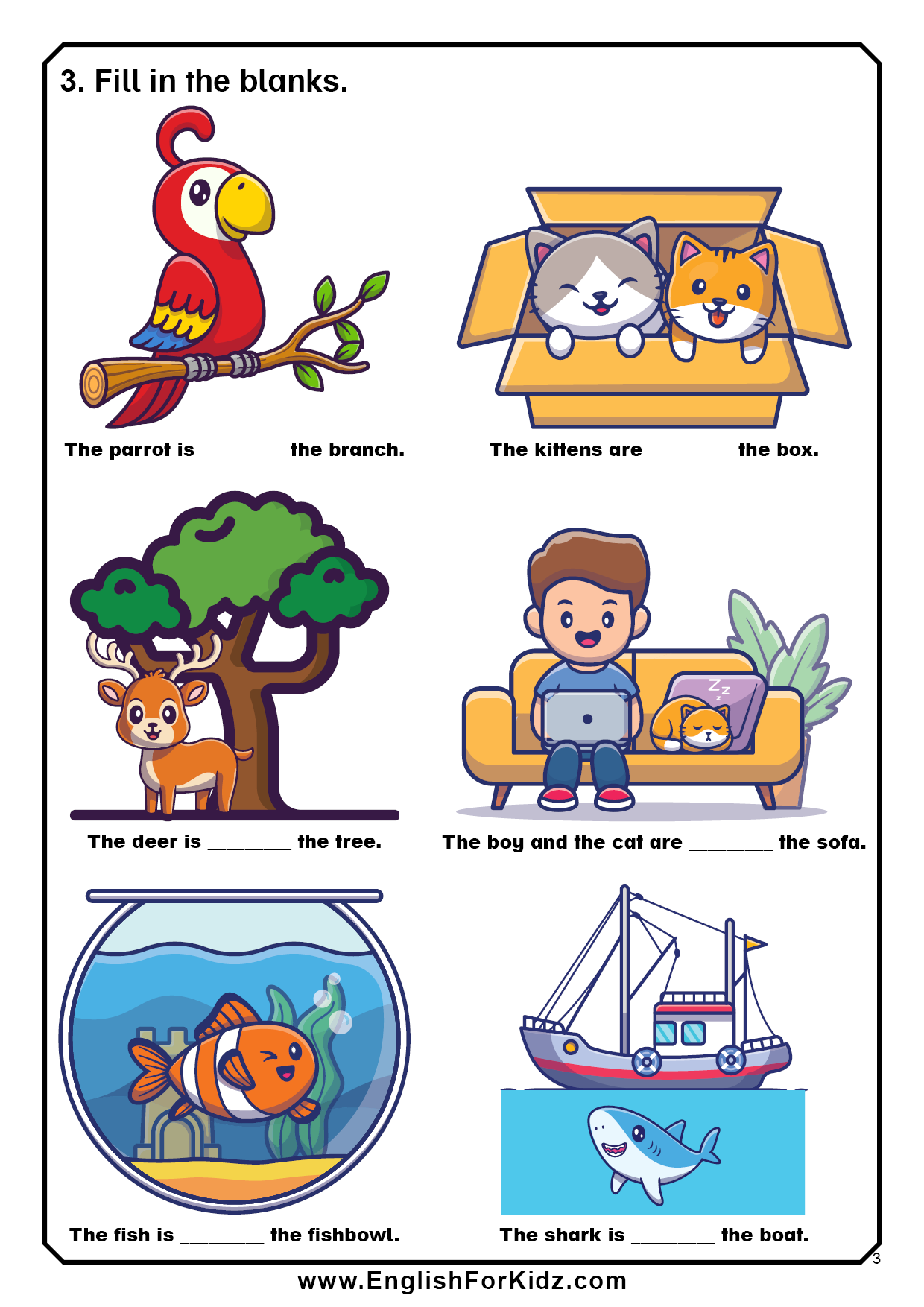 prepositions-worksheets