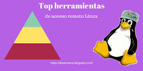 DriveMeca con el TOP de herramientas de acceso remoto en Linux