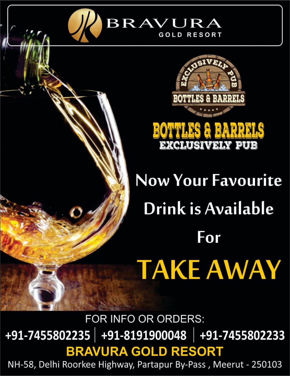 Bottles & Barrels (Exclusively Pub) in Meerut, U.P, India Your
