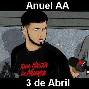 Anuel AA - 3 de Abril Letra y acordes de guitarra y piano