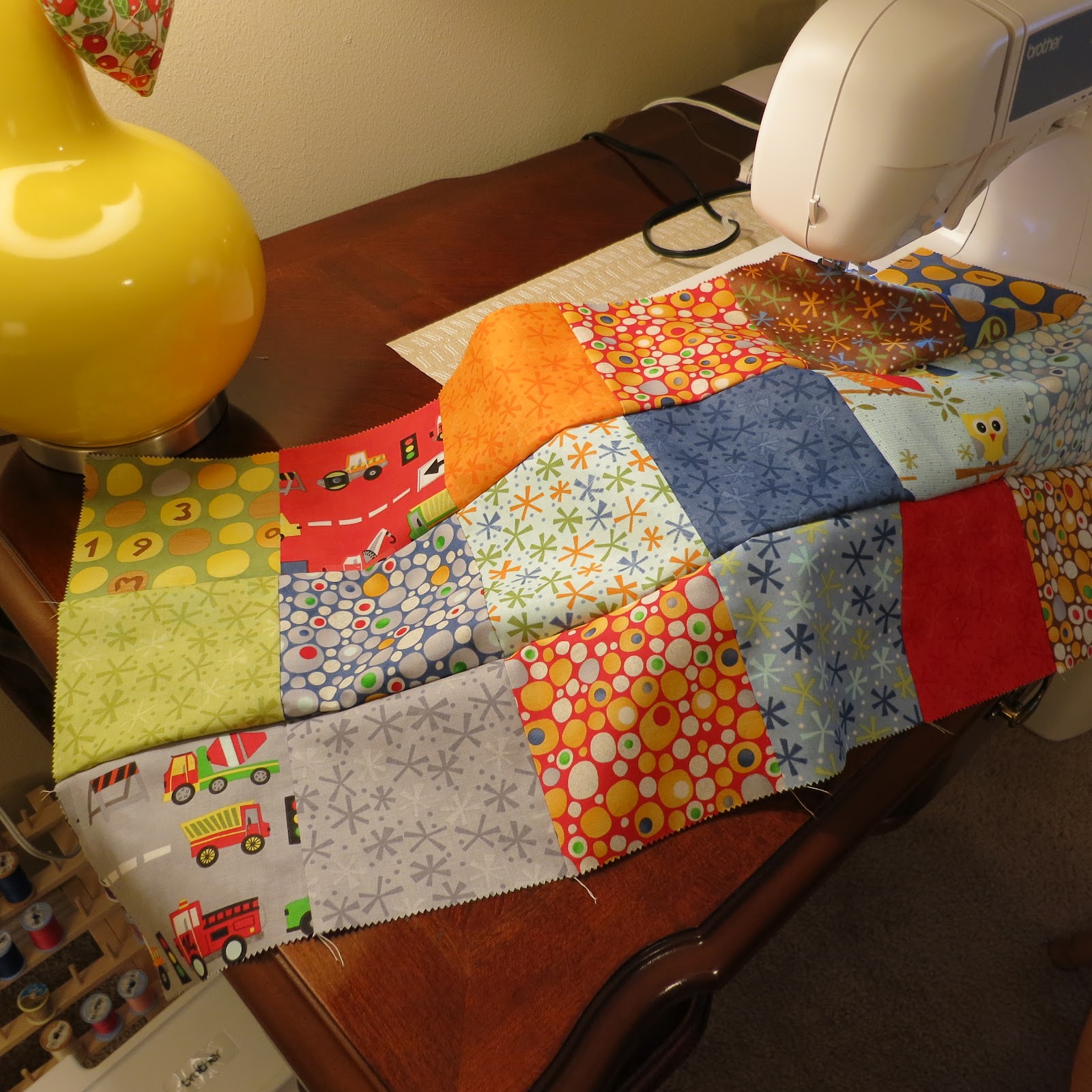 Charm Pack Baby Quilt Tutorial Guess Whoooo Loves You? The Cottage Mama