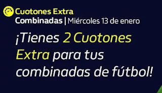 william hill Cuotones Extra Combinadas 13-1-2021 william hill Cuotones Extra Combinadas 13-1-2021