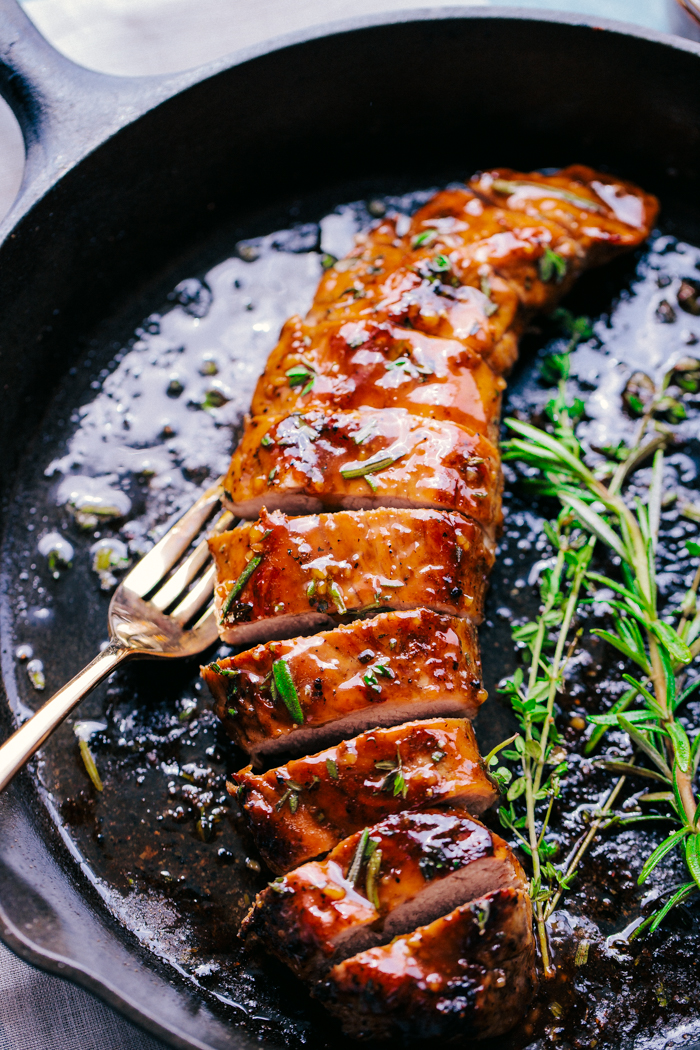 HONEY GARLIC ROASTED PORK TENDERLOIN - CRAVING RECIPE