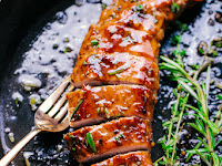 HONEY GARLIC ROASTED PORK TENDERLOIN