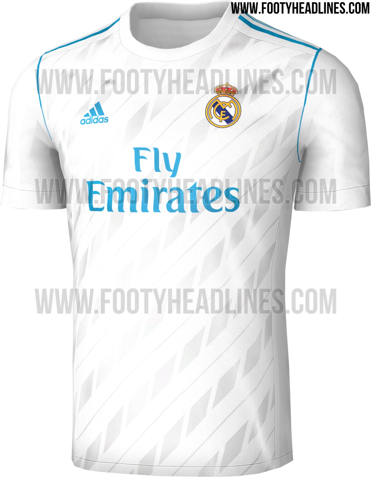 Real Madrid 17-18 Home Kit Leaked - Footy Headlines
