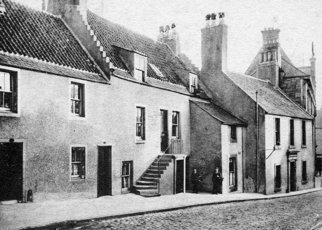 Tour Scotland Old Photograph Thomas Carlyle House Kirk Wynd Kirkcaldy