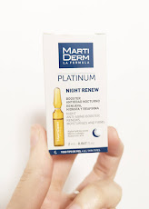 MARTIDERM, Ampollas platinum night renew